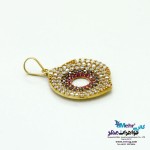 آویز طلا - طرح چاله فضایی