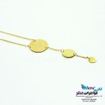 گردنبند طلا - طرح هندسی