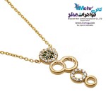گردنبند طلا - طرح برمس
