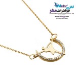 گردنبند طلا - طرح باله