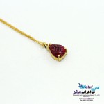 گردنبند طلا - طرح اشک