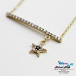 گردنبند طلا - طرح ستاره