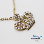 گردنبند طلا - طرح تاج