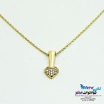 گردنبند طلا - طرح قلب