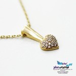 گردنبند طلا - طرح قلب