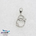 آویز طلا - طرح گل پنج برگ