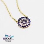 گردنبند طلا - طرح چشم نظر