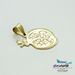 آویز طلا - طرح انار