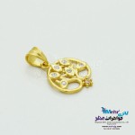 آویز طلا - طرح درخت