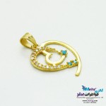 آویز طلا - طرح قلب