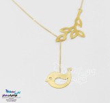 گردنبند طلا - طرح شاخه و جوجه