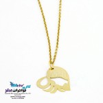 آویز طلا - طرح رخ