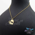 آویز طلا - طرح رخ
