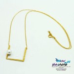 گردنبند طلا - طرح هندسی