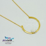 گردنبند طلا - طرح هندسی