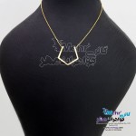 گردنبند طلا - طرح هندسی