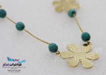 گردنبند طلا - طرح گل یاسمن