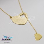 گردنبند طلا - طرح قلب