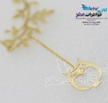 گردنبند طلا - طرح جغد و شاخه