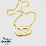 گردنبند طلا - طرح ه نیمانی