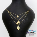 گردنبند طلا - طرح لانه ی پرنده