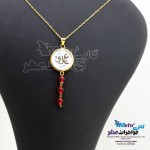 آویز طلا - طرح عشق