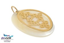 آویز طلا - طرح اسلیمی