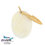 آویز طلا - طرح پر
