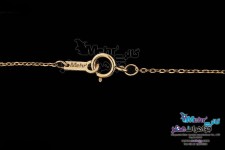 گردنبند طلا - طرح پروانه