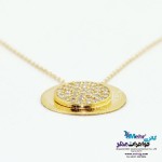 گردنبند طلا - طرح دایره