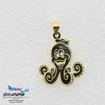 آویز طلا - طرح اختاپوس