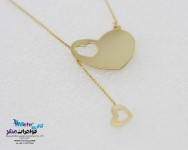 گردنبند طلا - طرح قلب