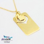 گردنبند طلا - طرح قلب