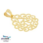 آویز طلا - طرح اسلیمی