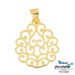 آویز طلا - طرح اسلیمی