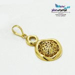 آویز طلا - طرح هندسی