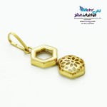آویز طلا - طرح هندسی