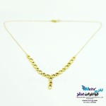 گردنبند طلا - طرح هندسی