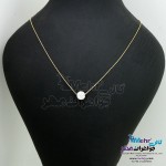 گردنبند طلا - طرح سواروسکی