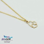 گردنبند طلا - طرح قلب