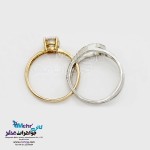 انگشتر طلا - طرح سولیتر