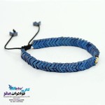 دستبند طلا و سنگ - طرح گوی تراش