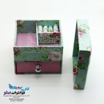 جعبه جواهرات - طرح گل‌های شکفته