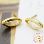 گوشواره طلا - طرح چشم