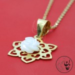 آویز طلا - طرح اسلیمی
