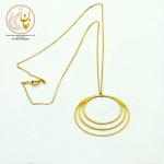 گردنبند طلا - طرح هندسی