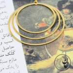 گردنبند طلا - طرح هندسی