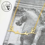 گردنبند طلا - طرح شاخ گوزن
