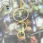 گردنبند طلا - طرح هندسی