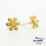 گوشواره طلا - طرح گل یاسمن